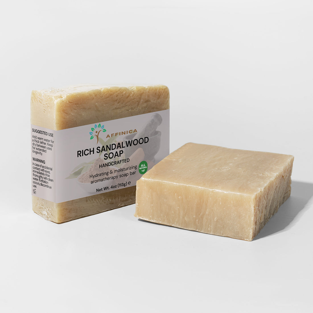 Handmade Bar Soap – Sandalwood