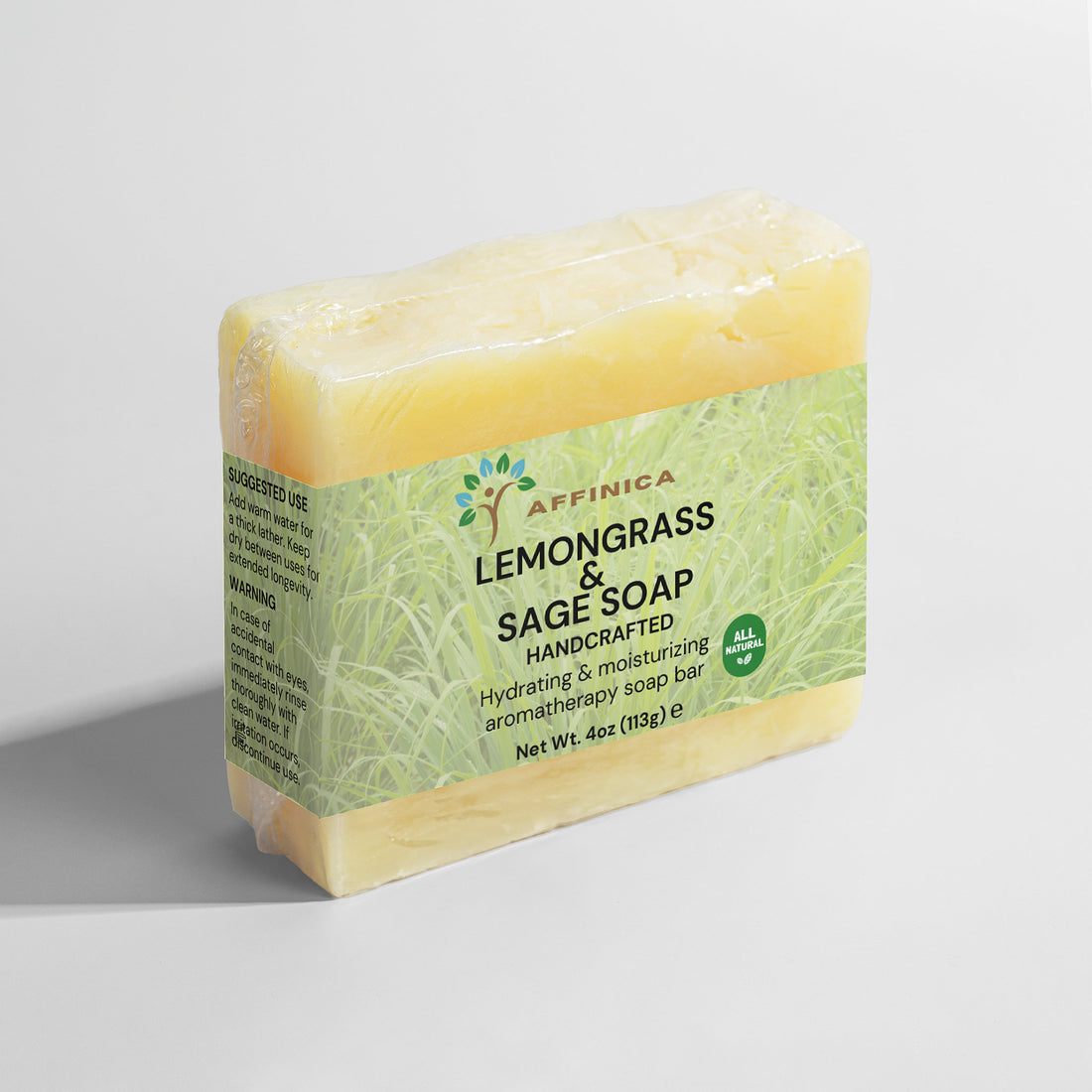 Handmade Bar Soap – Lemongrass