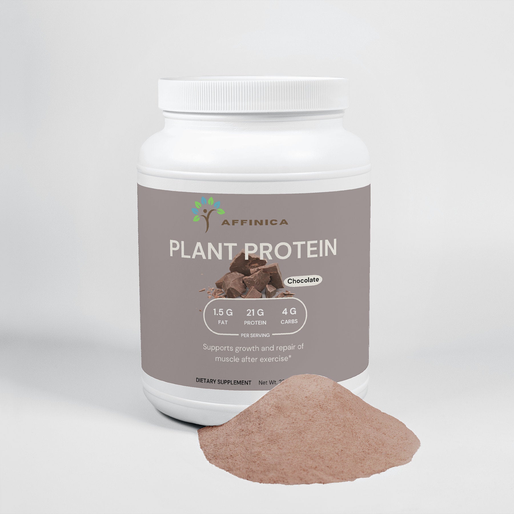 Chocolate Plant-Based Protein Powder