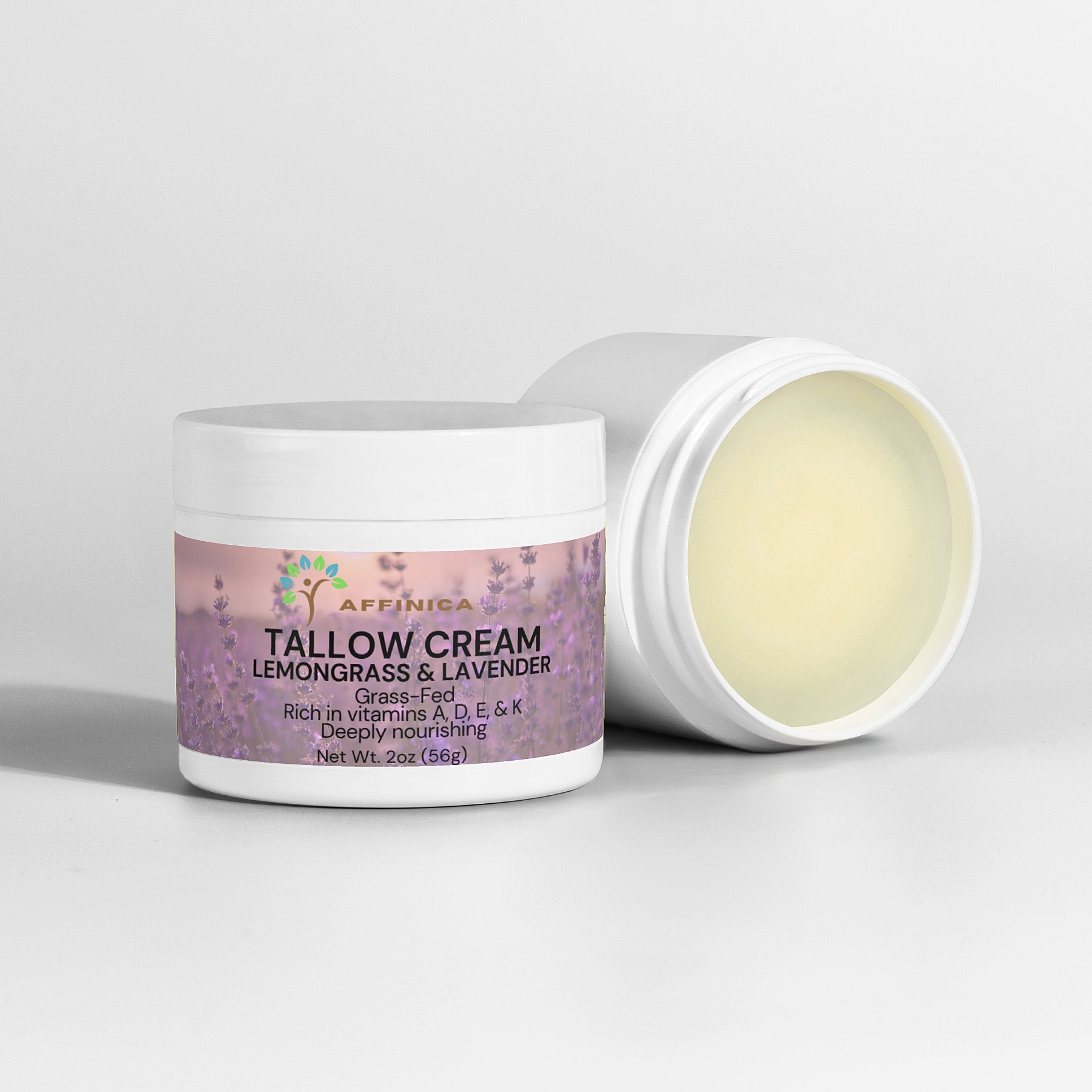 Tallow Face Cream - Lemongrass & Lavender
