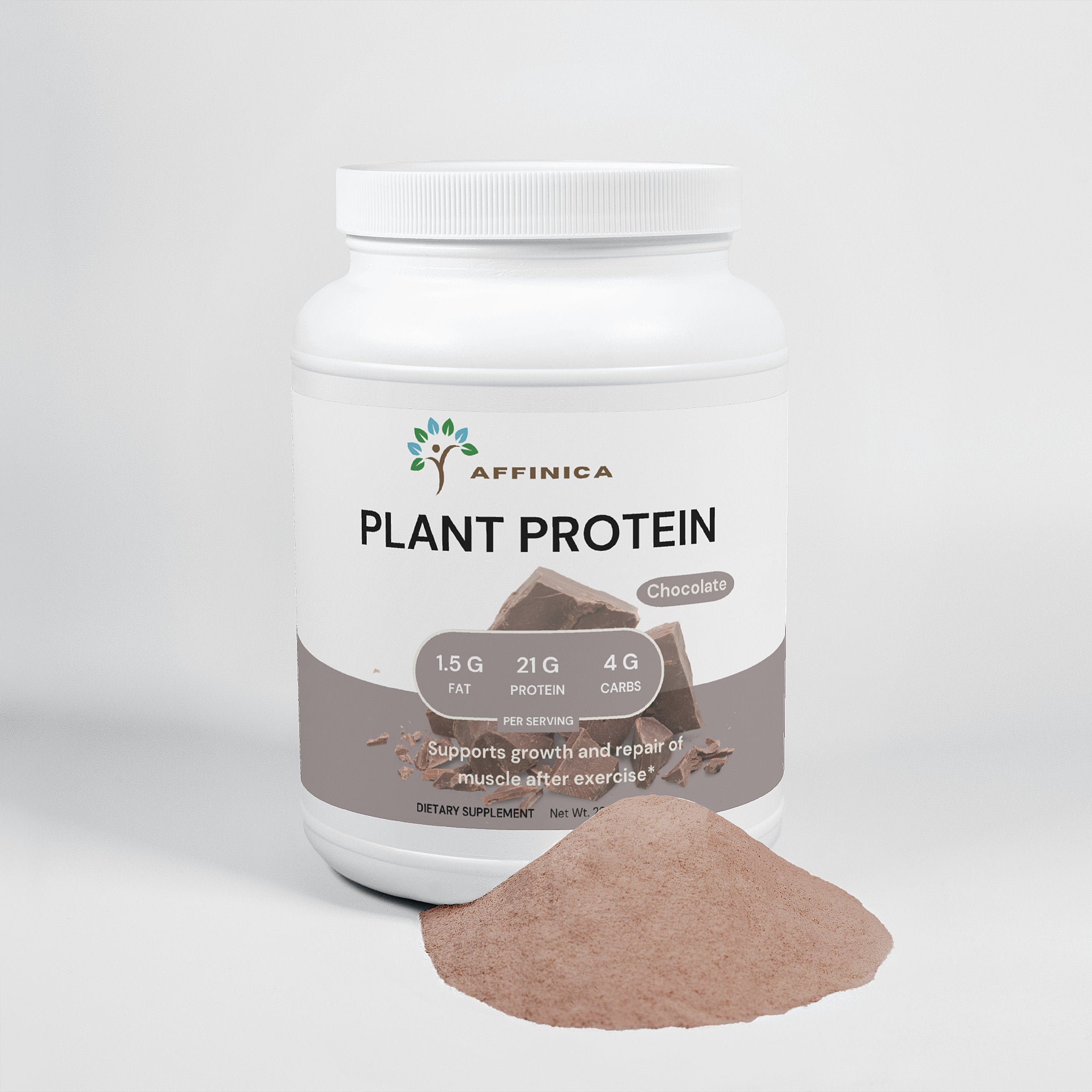 Chocolate Plant-Based Protein Powder