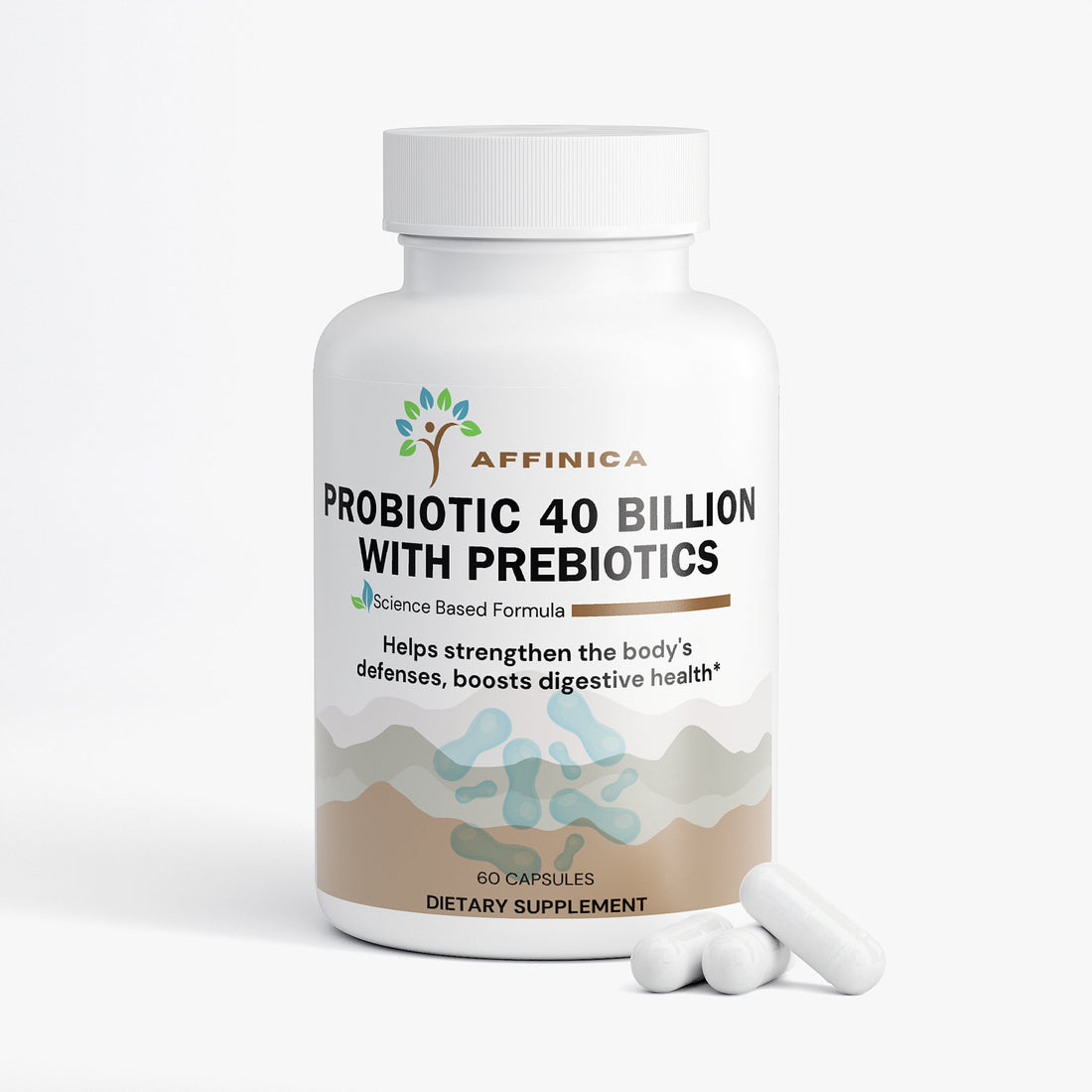 Daily Probiotic and Prebiotic - 40 Billion