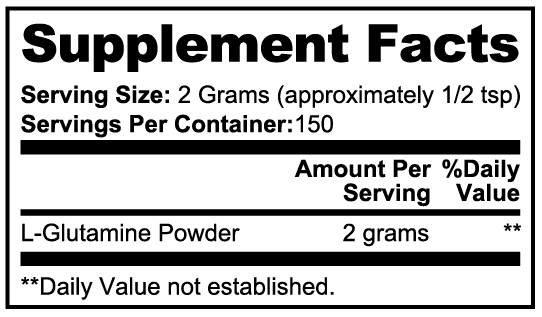 Best L-Glutamine Powder