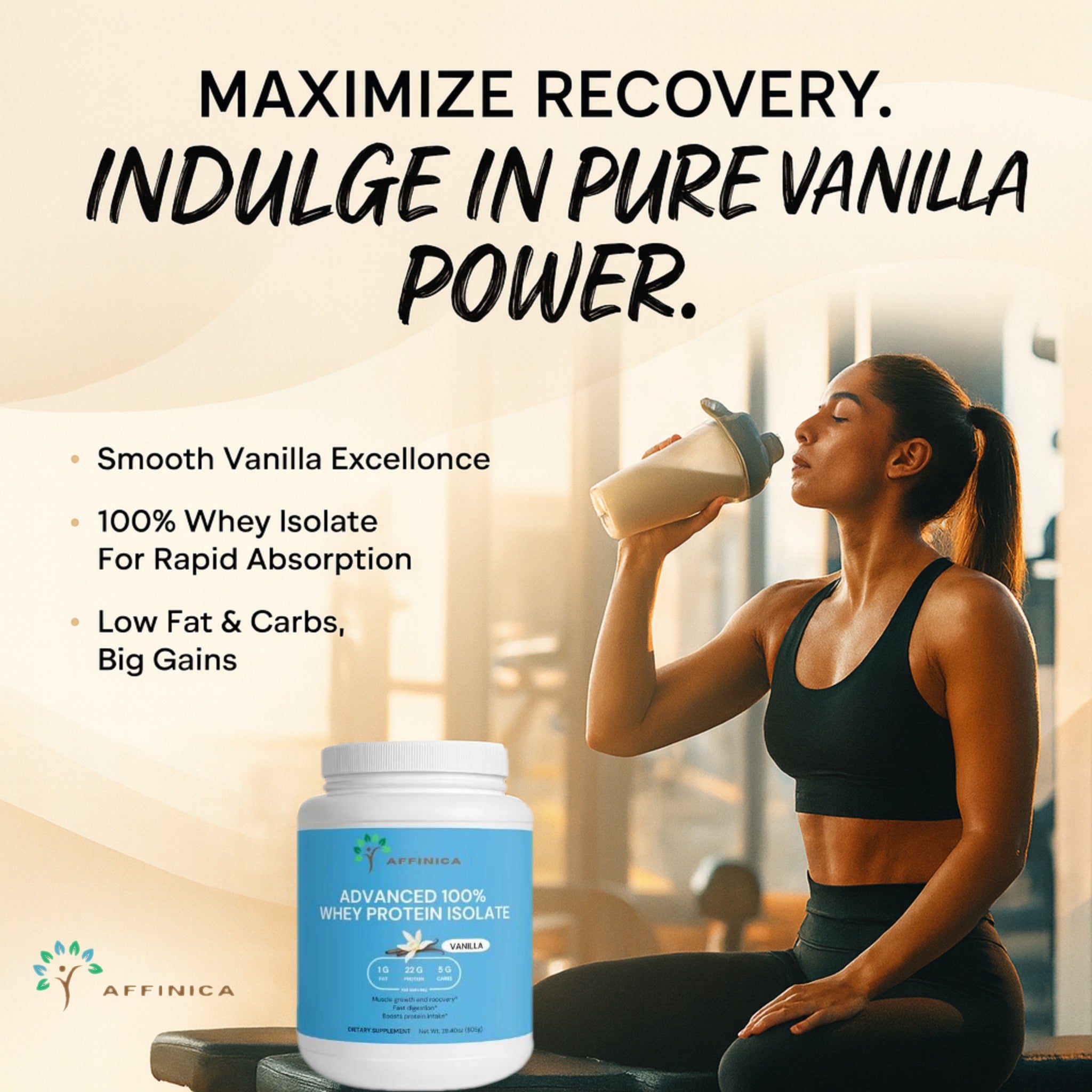 Whey Protein Isolate Vanilla