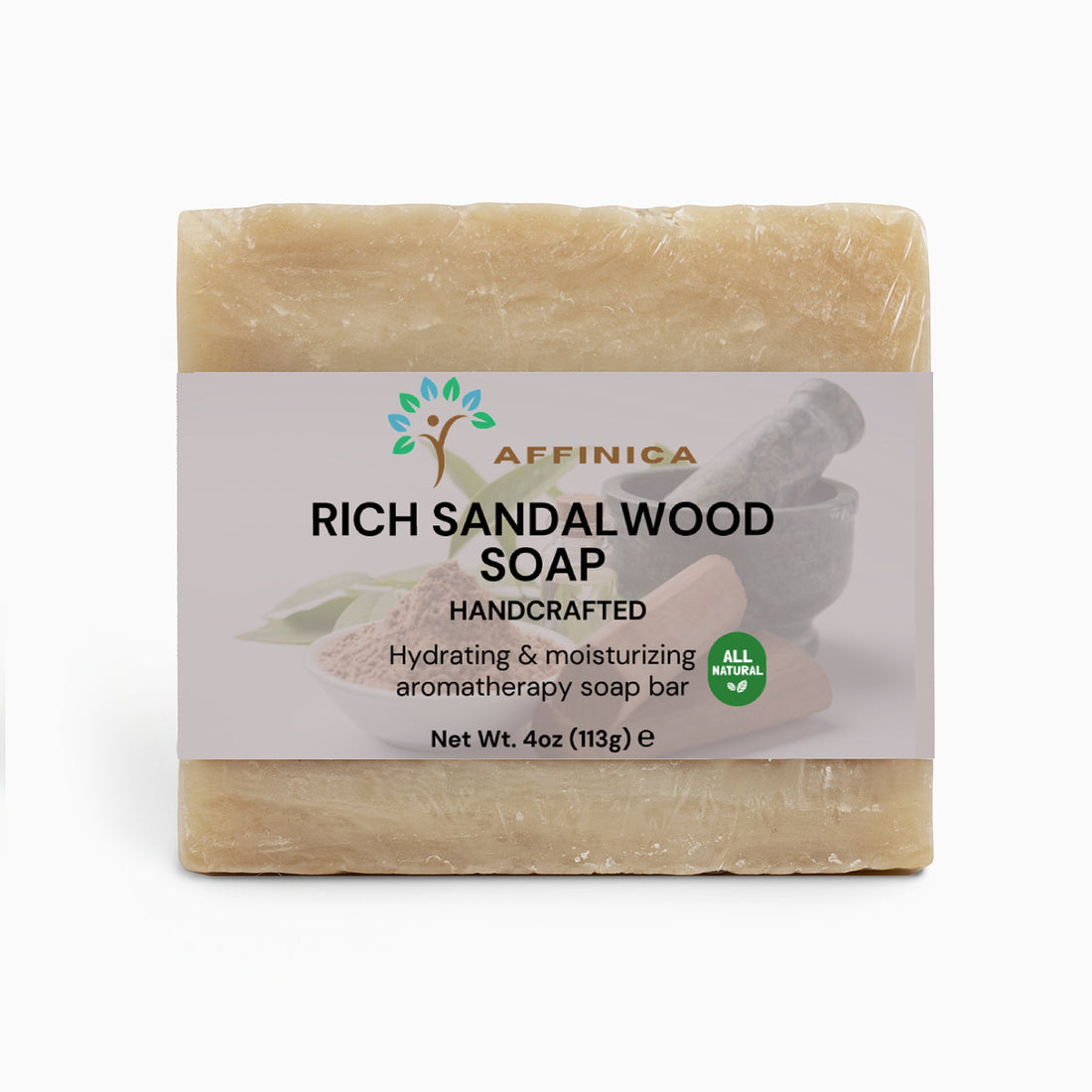 Handmade Bar Soap – Sandalwood