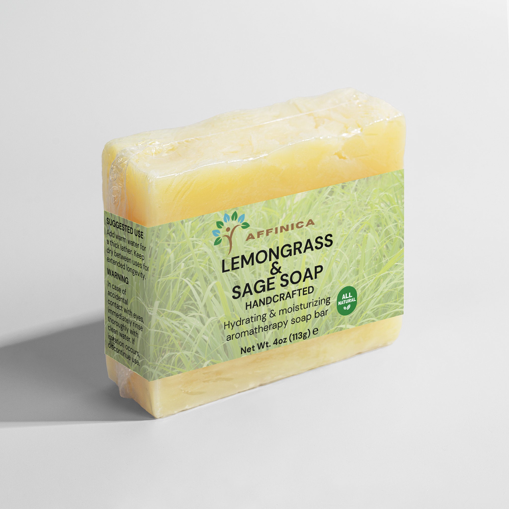 Handmade Bar Soap – Lemongrass