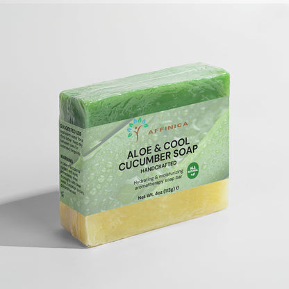 Handmade Bar Soap - Aloe &amp; Cool Cucumber Soap