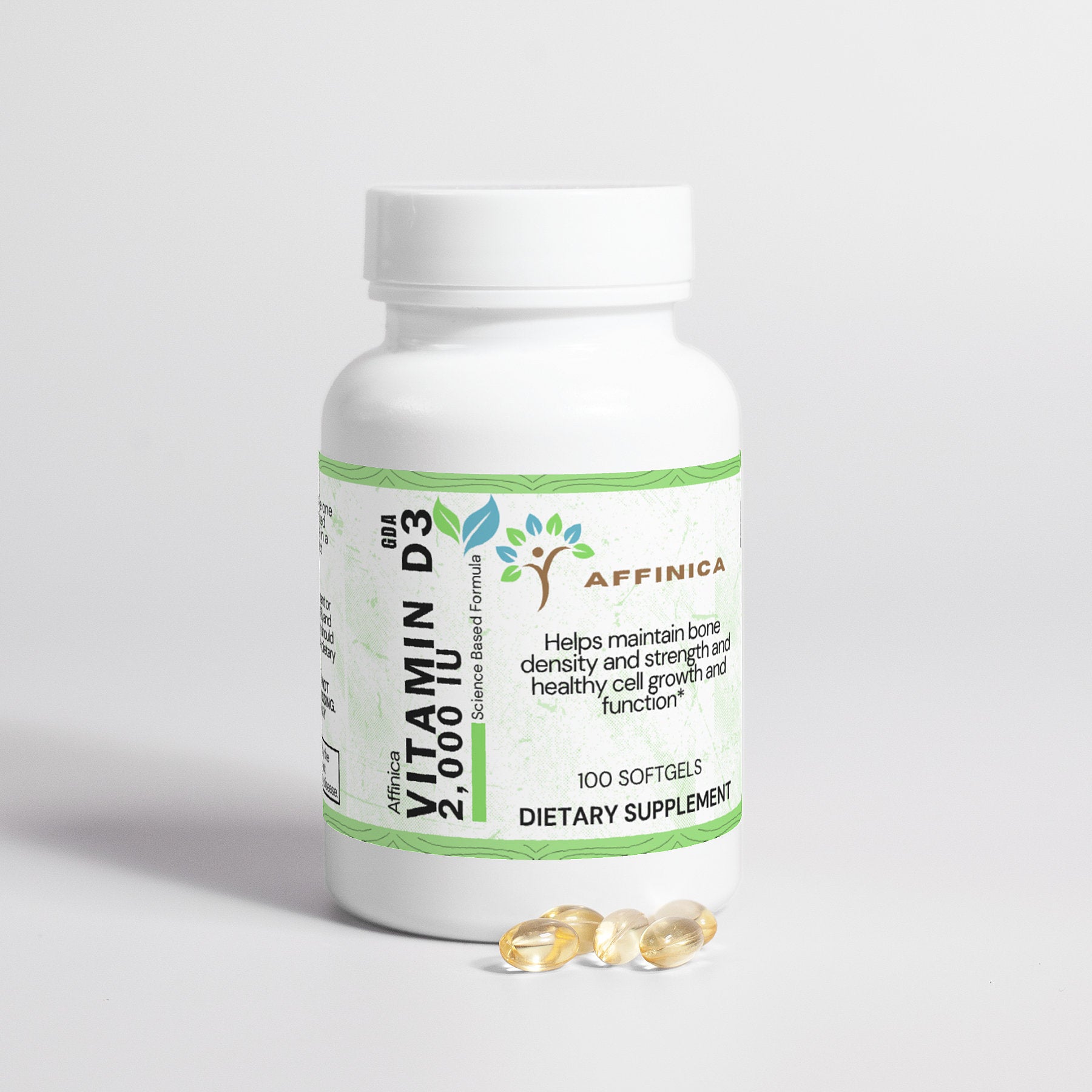 Vitamin D3 2000 IU Softgels