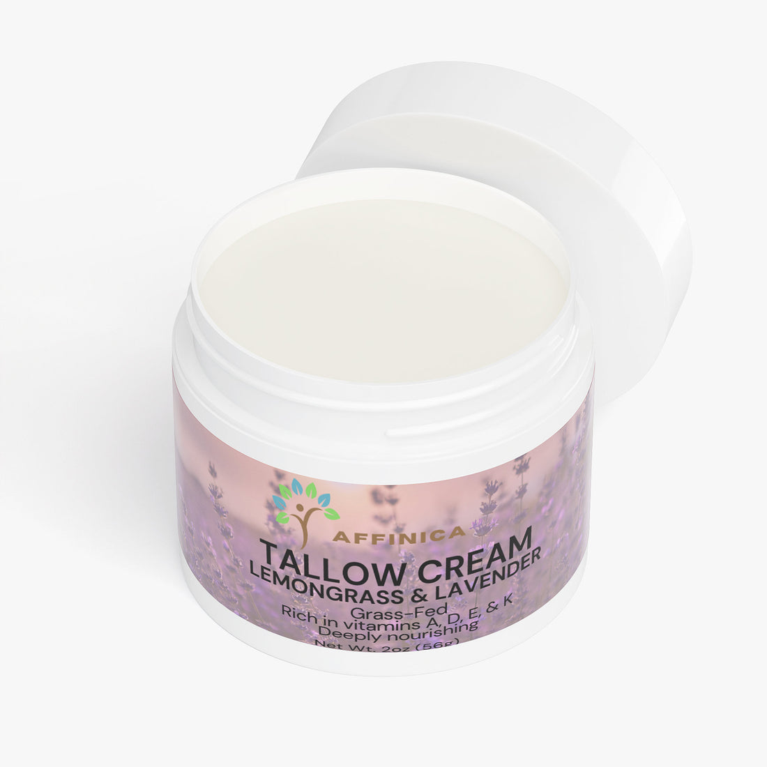 Tallow Face Cream - Lemongrass &amp; Lavender
