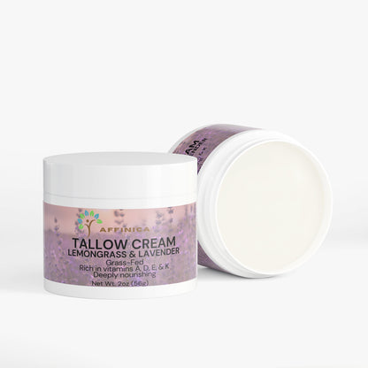 Tallow Face Cream - Lemongrass &amp; Lavender