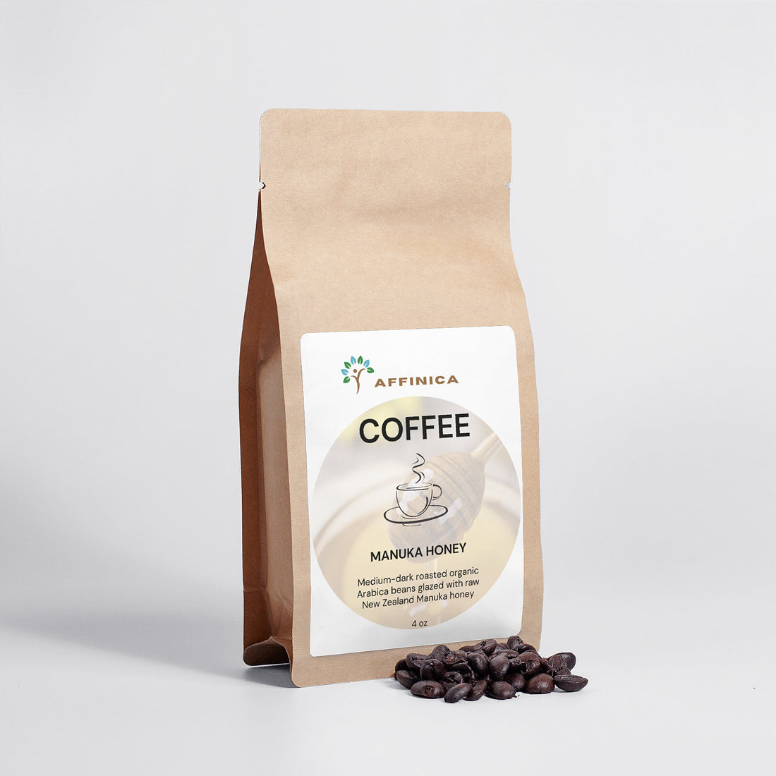 Manuka Honey Coffee - 4oz