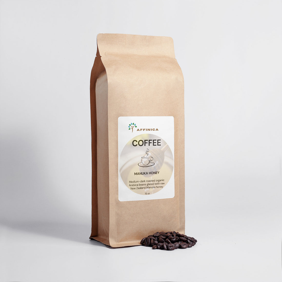 Manuka Honey Coffee - 16oz