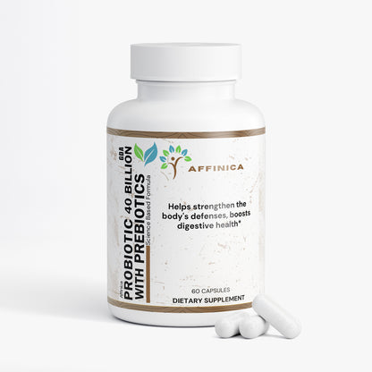 Daily Probiotic and Prebiotic - 40 Billion