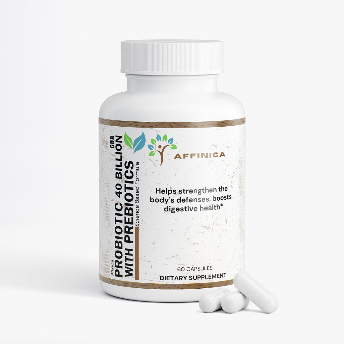 Daily Probiotic and Prebiotic - 40 Billion