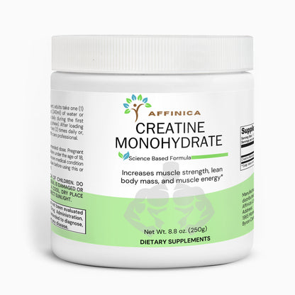 Raw Creatine Monohydrate
