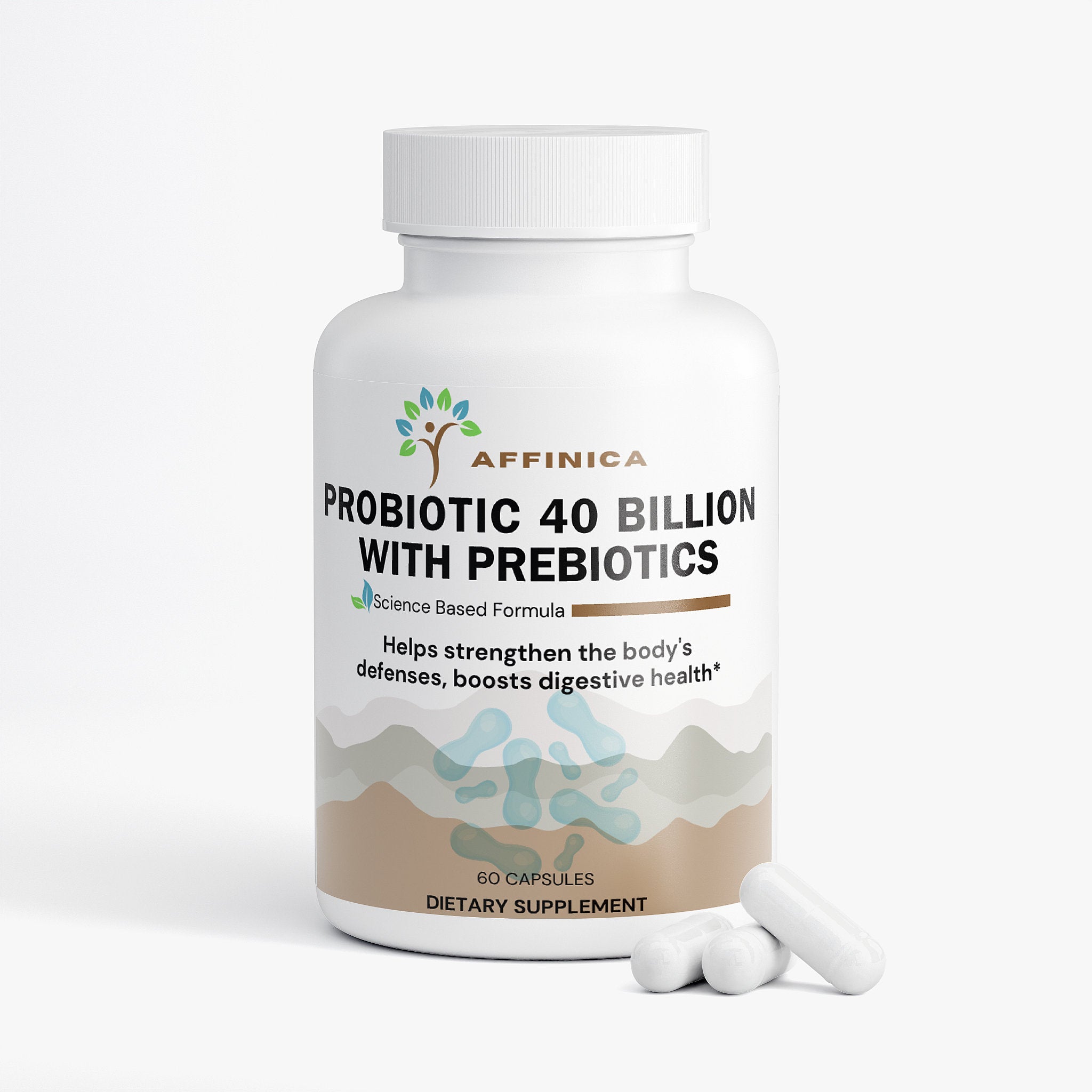 Daily Probiotic and Prebiotic - 40 Billion