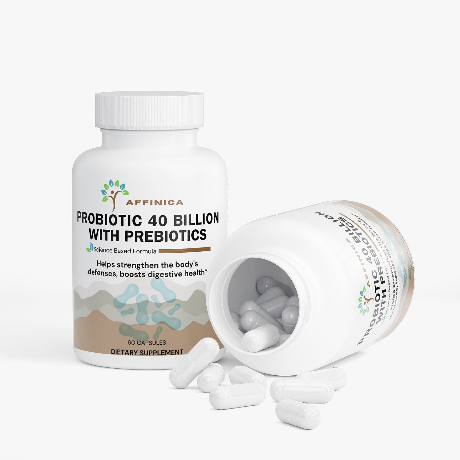 Daily Probiotic and Prebiotic - 40 Billion