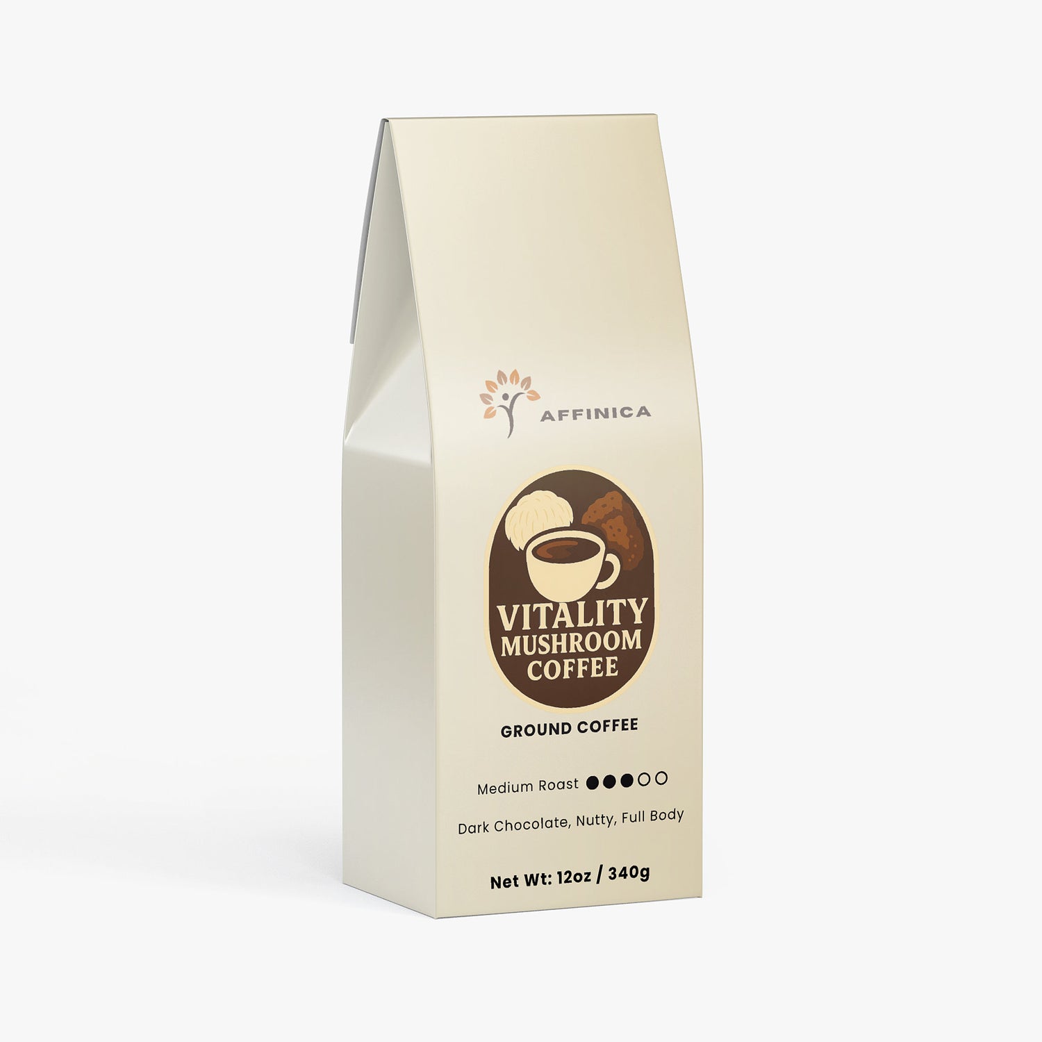 Vitality Mushroom Coffee (Medium Roast)