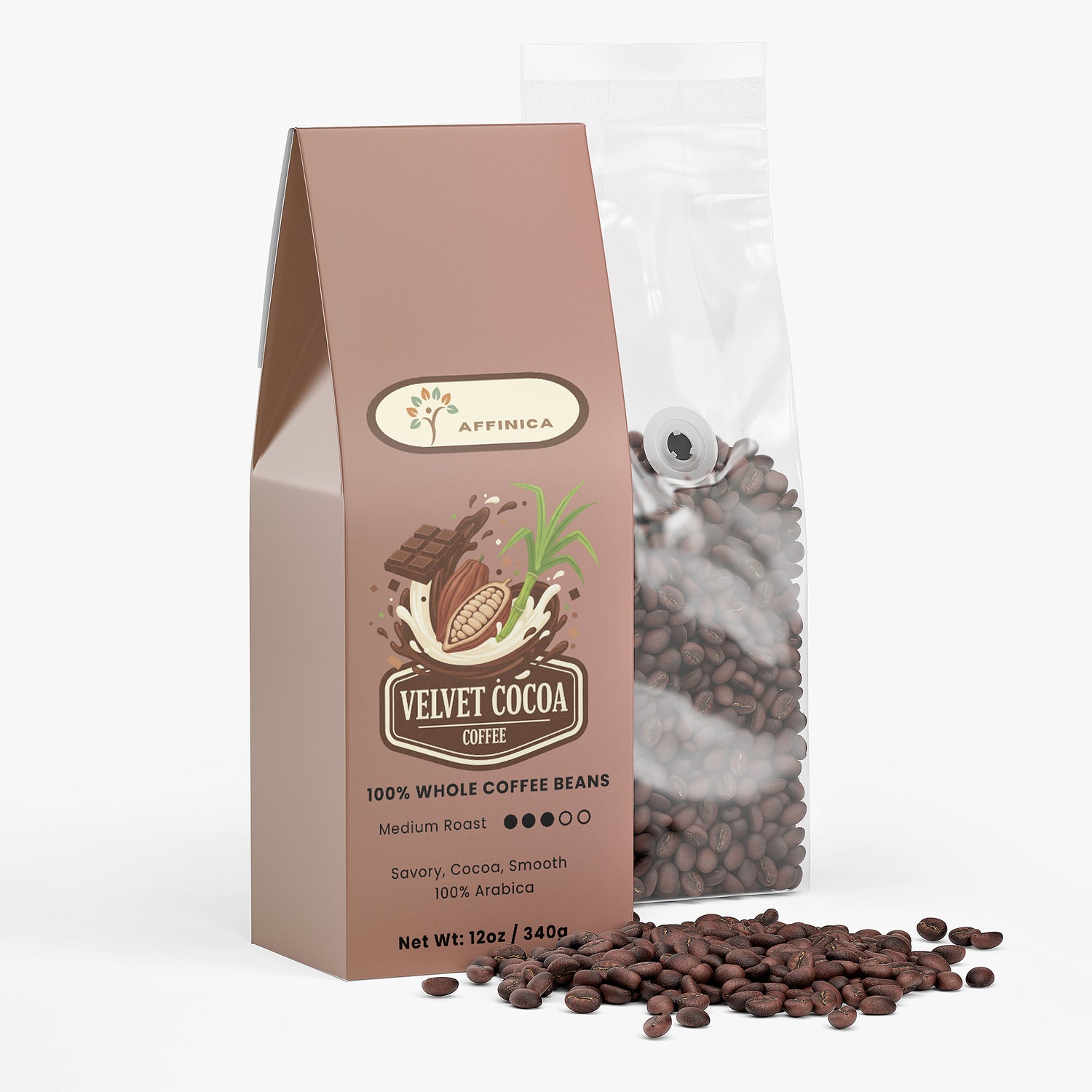 Velvet Cocoa Coffee (Medium Roast)