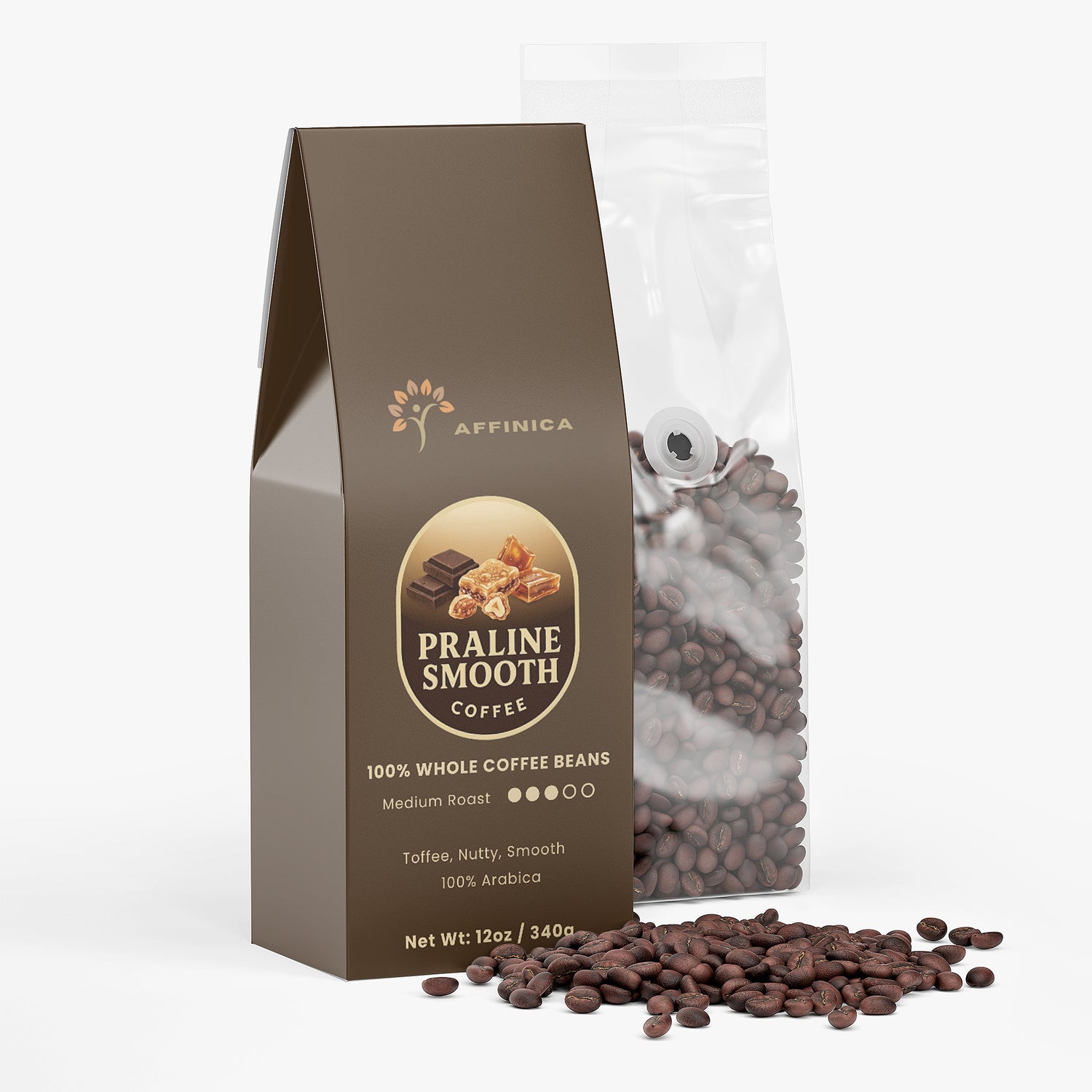 Praline Smooth Coffee (Medium Roast)