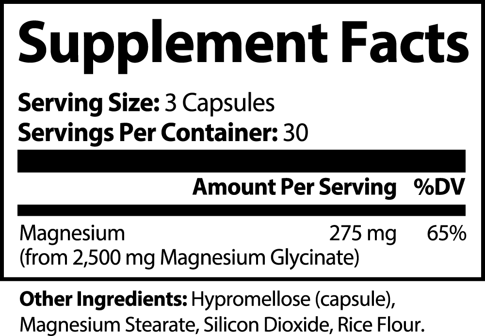 Natural Magnesium Glycinate