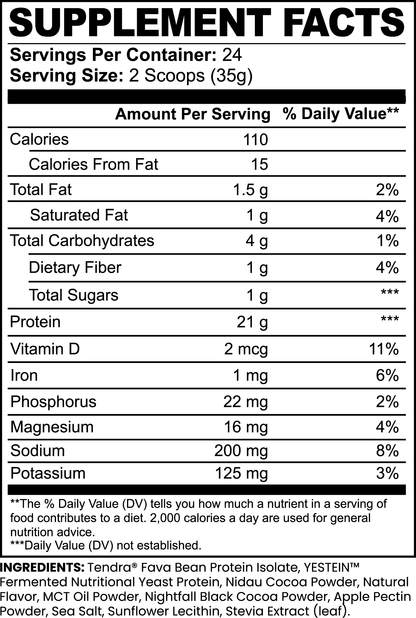Chocolate Plant-Based Protein Powder