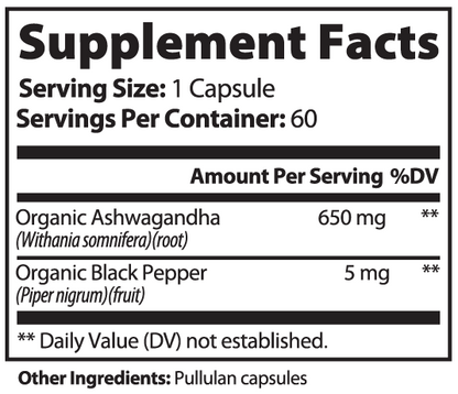 Organic Ashwagandha