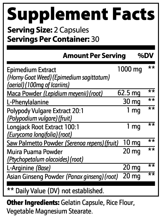 Organic Horny Goat Weed
