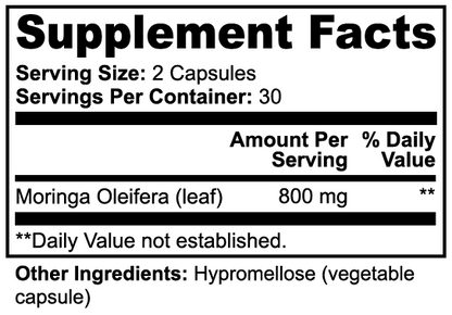 Moringa Oleifera Capsules