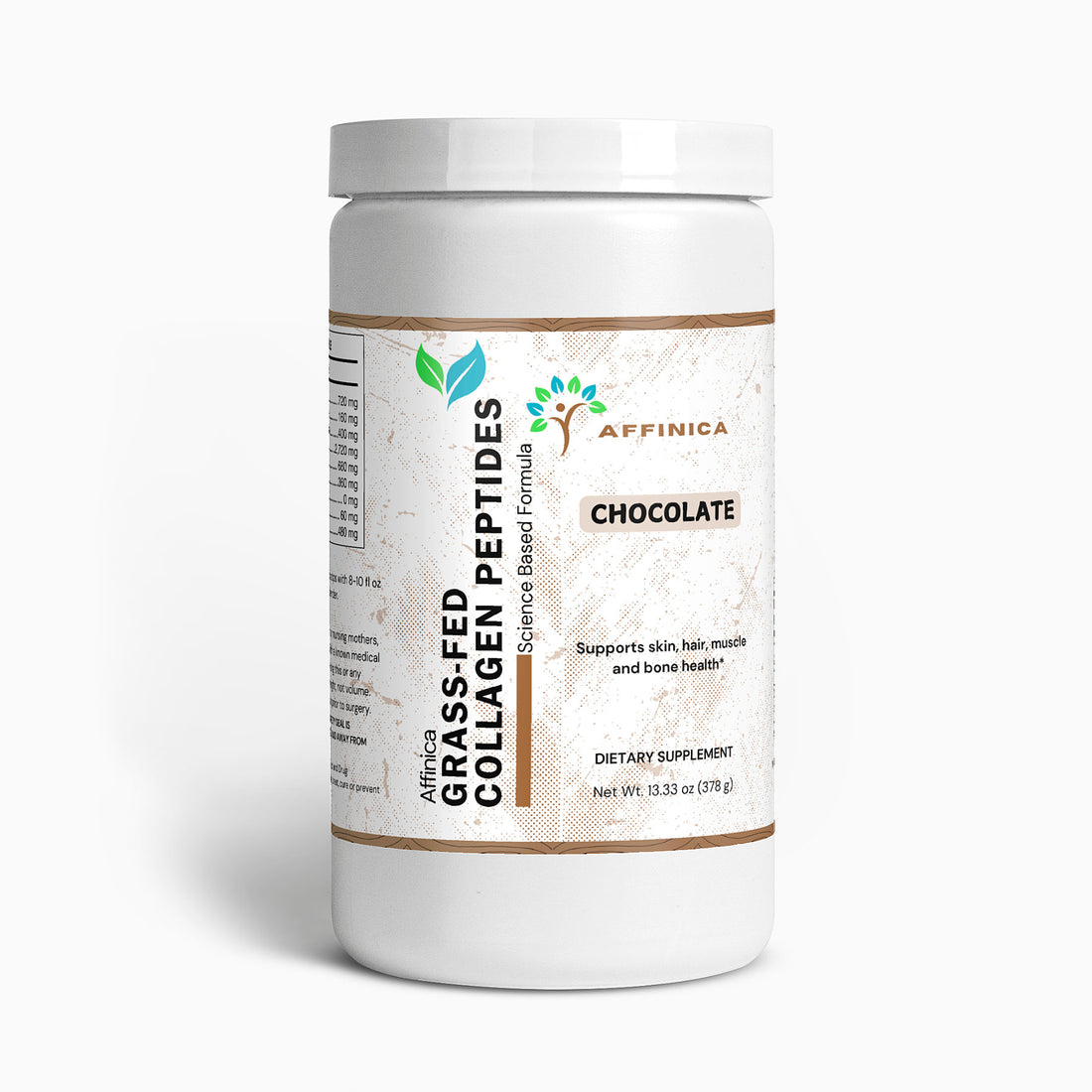 Collagen Protein Powder Chocolate jar