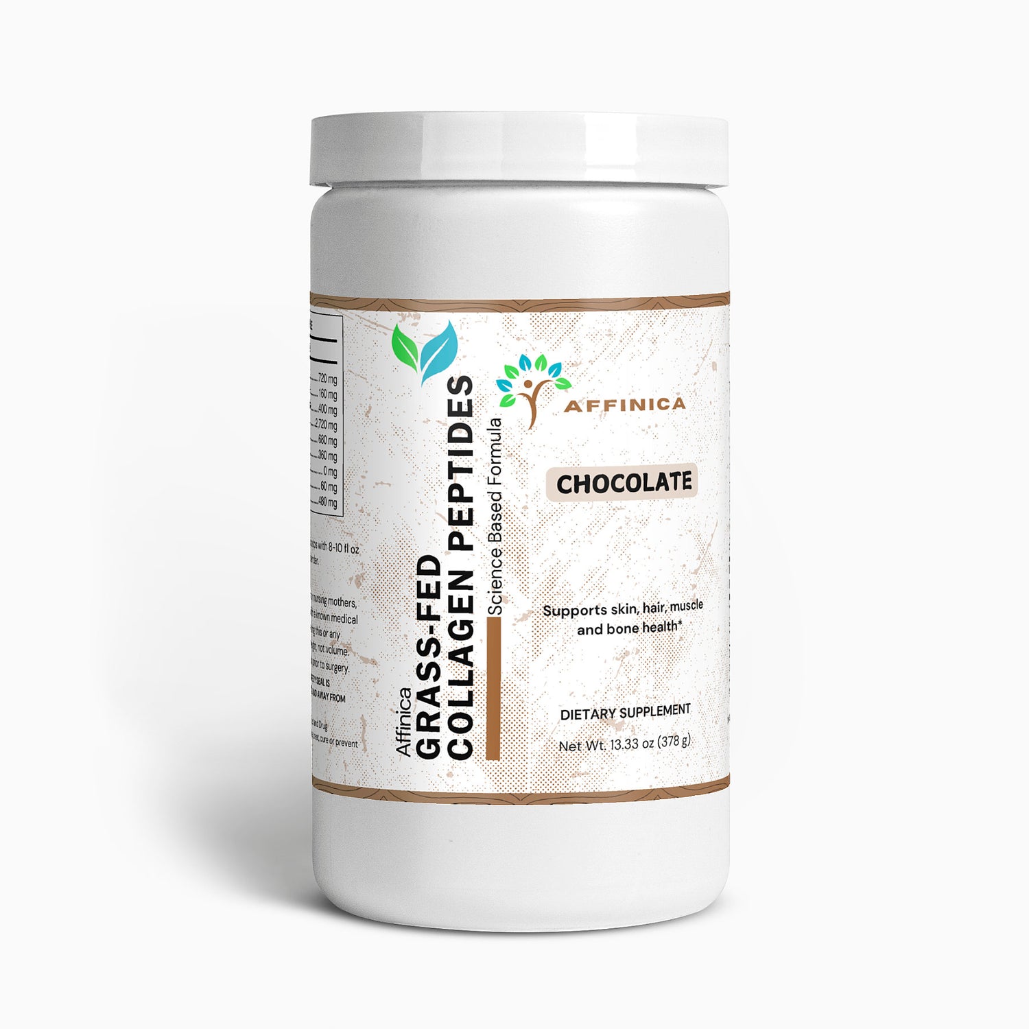 Collagen Protein Powder Chocolate jar