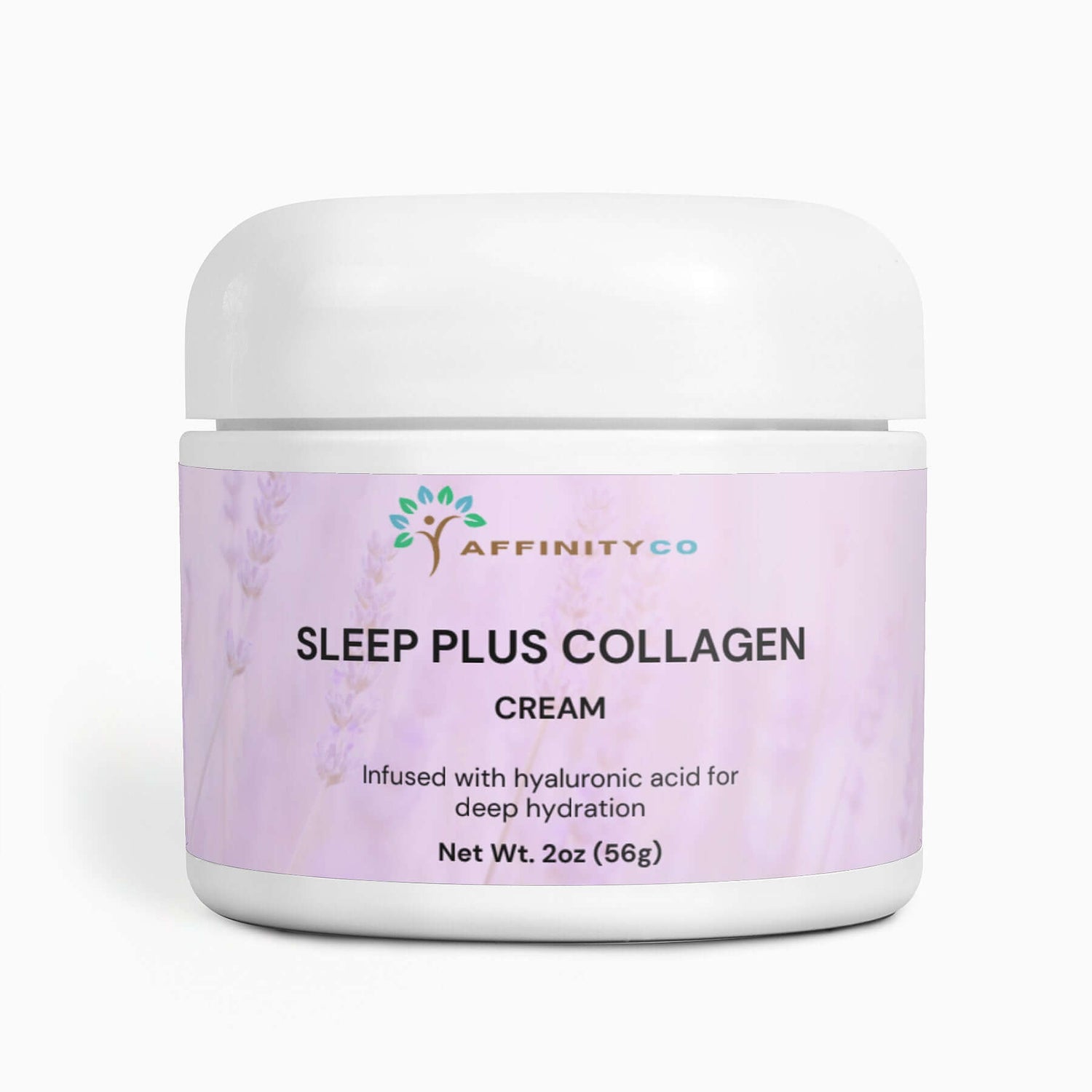 Collagen cream jar