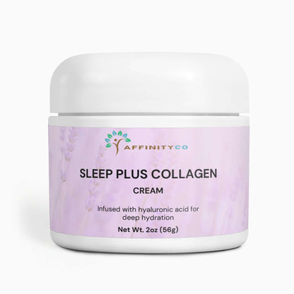 Collagen cream jar