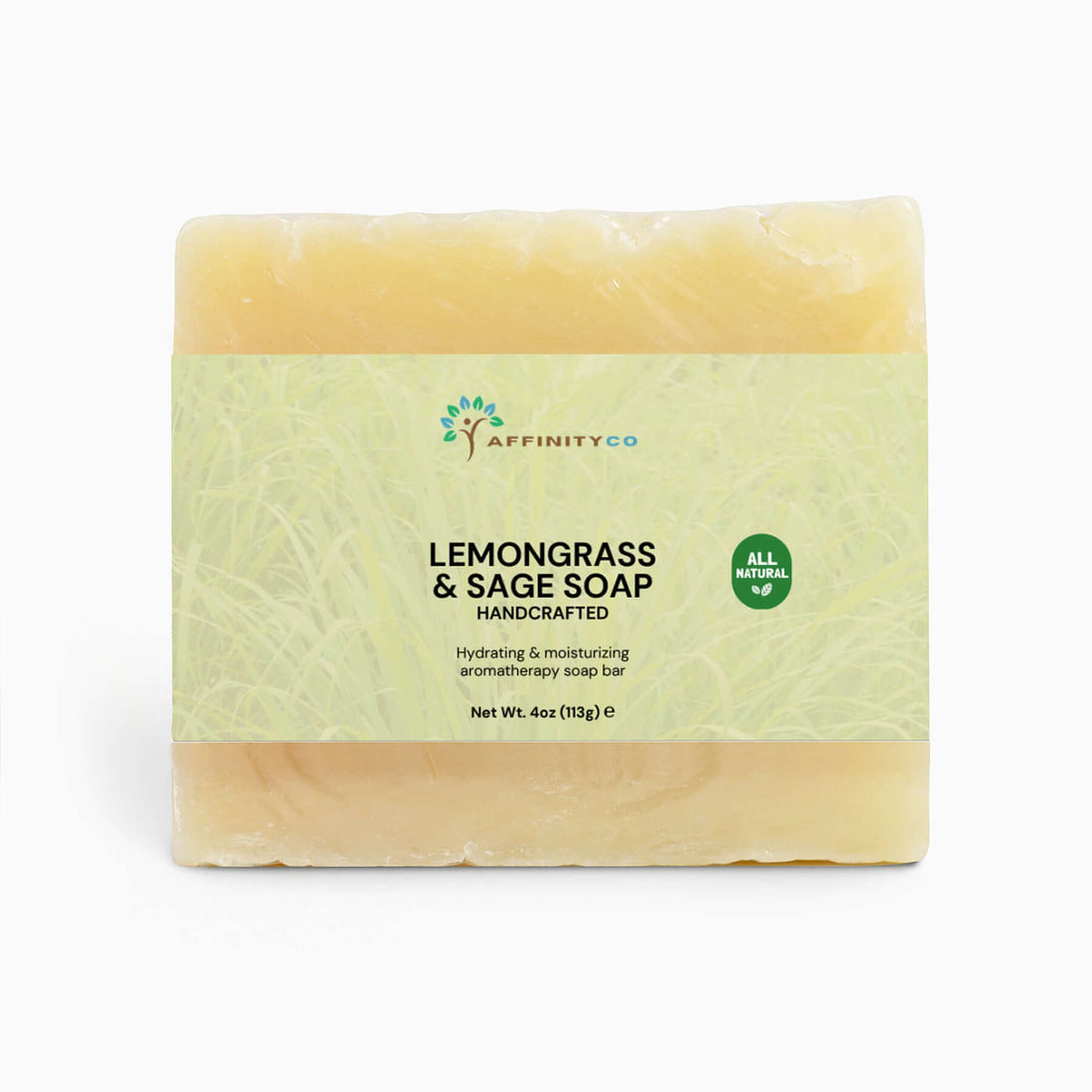 Handmade Bar Soap – Lemongrass front