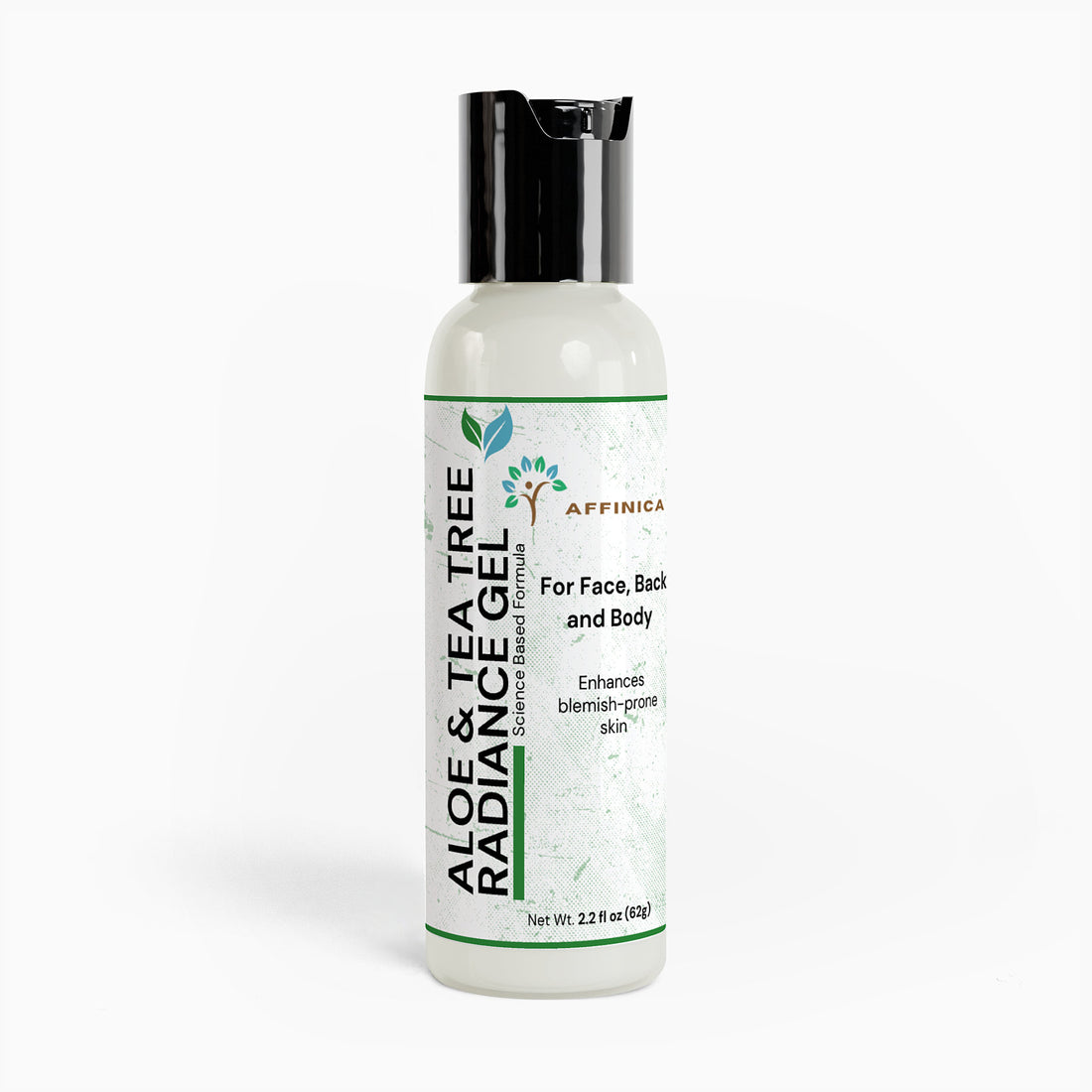 aloe &amp; tea tree gel front