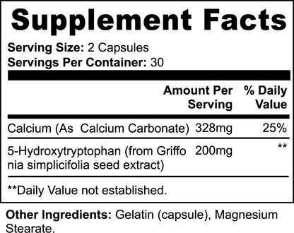 best 5-htp supplement label