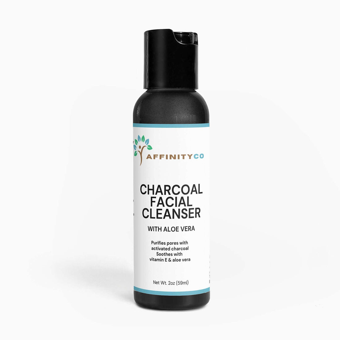 Charcoal Facial Cleanser bottle front