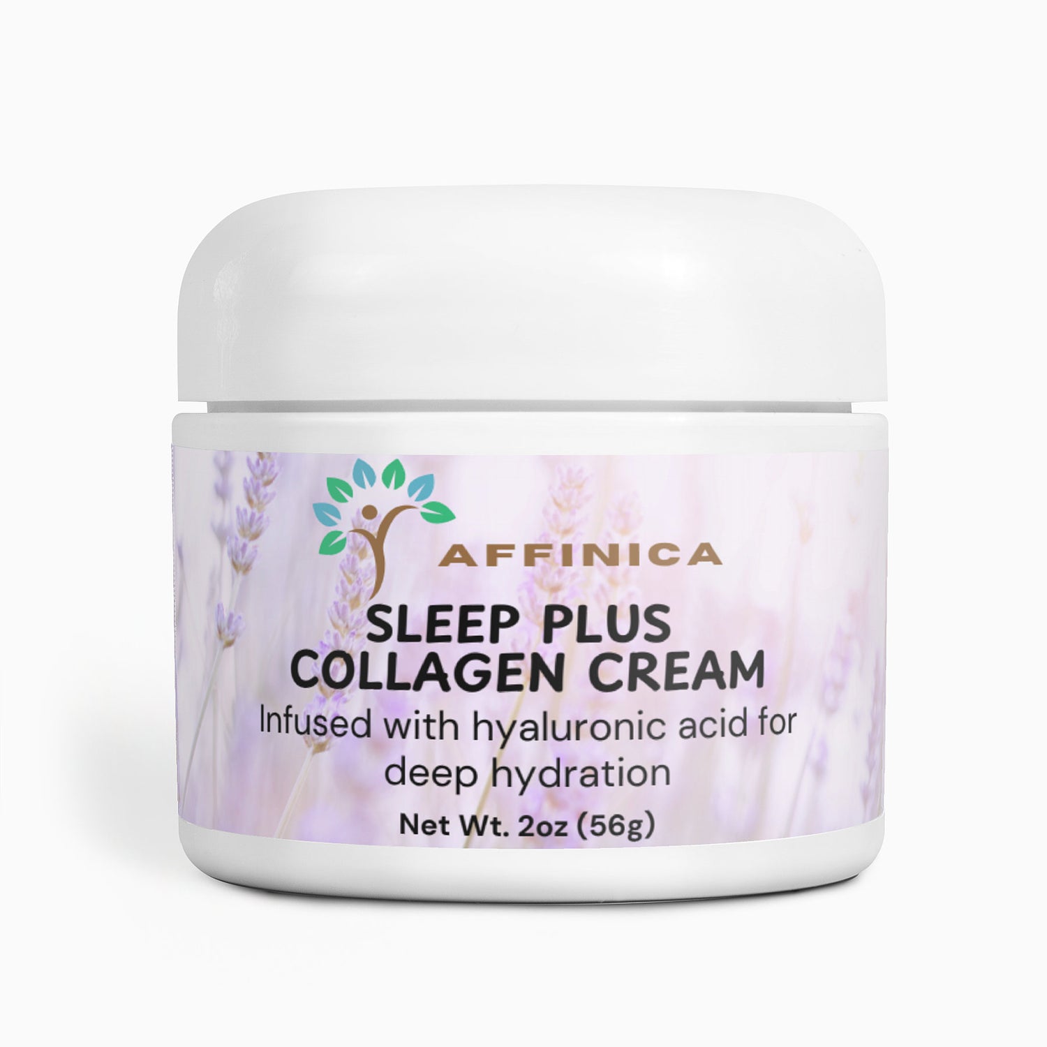 collagen sleeping cream jar