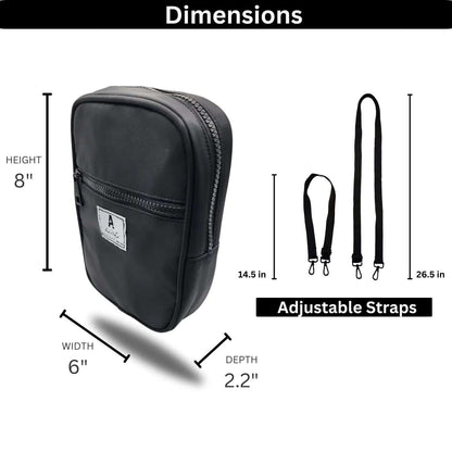 crossbody sling bag dimensions