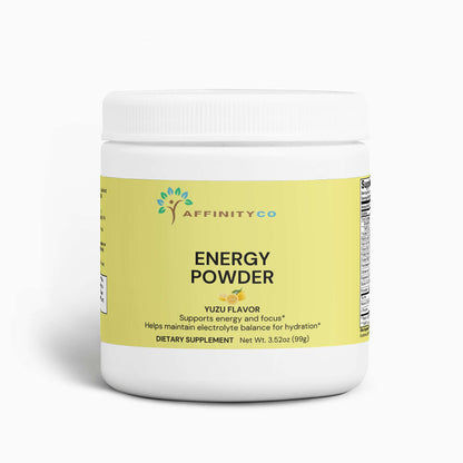 energy drink powder yuzu jar