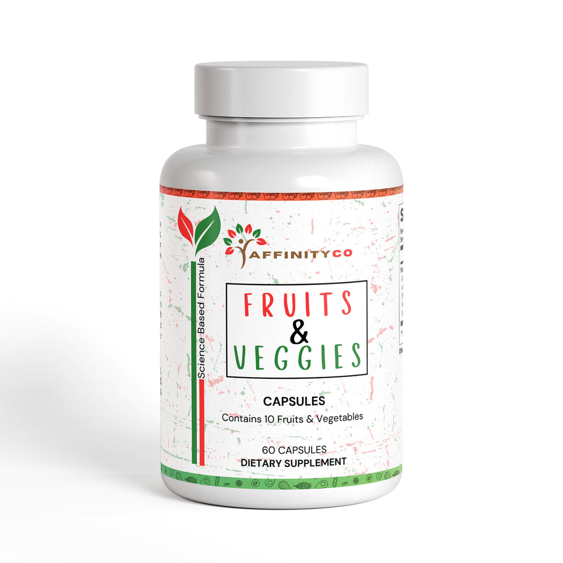 Fruit and Veggie supplement front