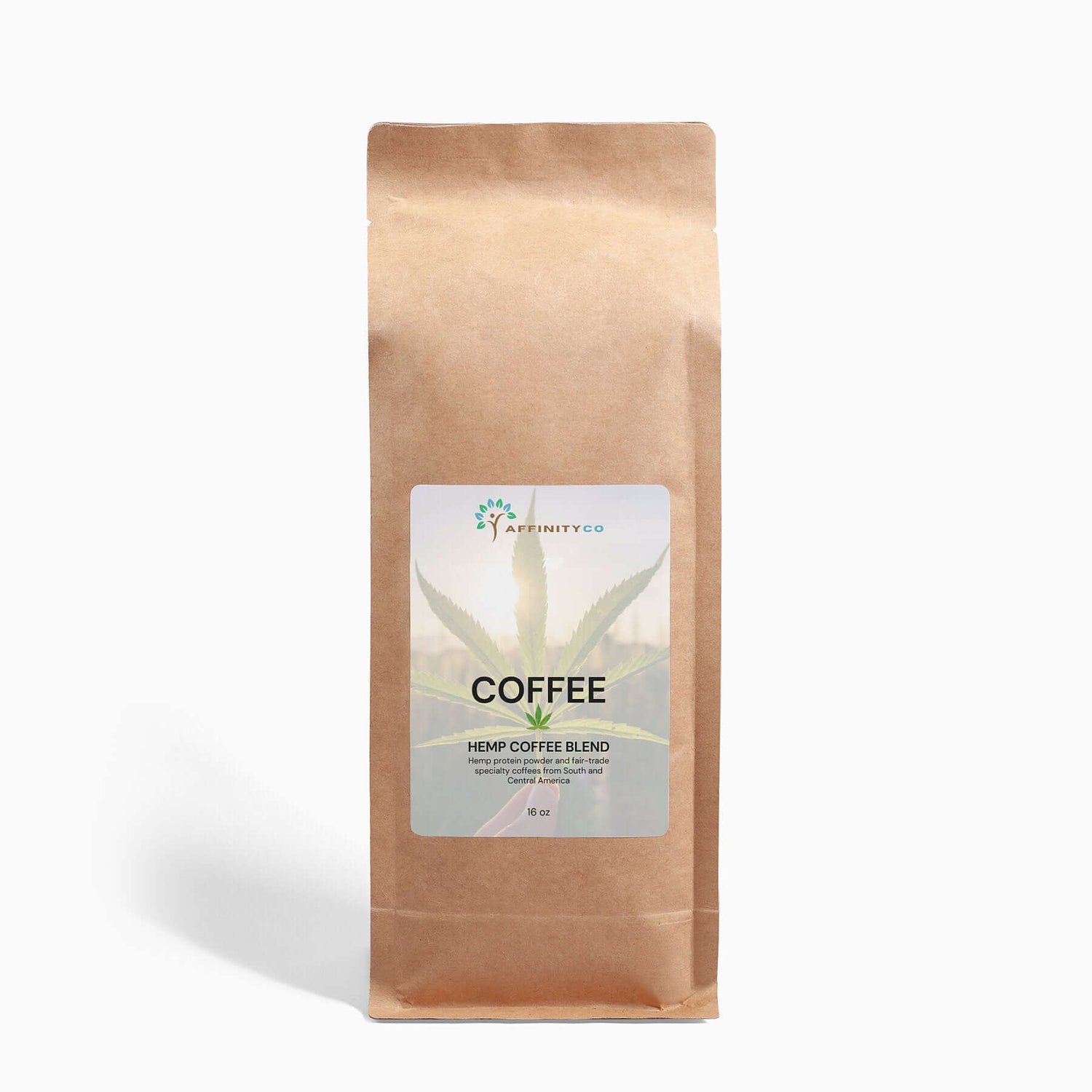 Hemp Coffee - 16oz bag front