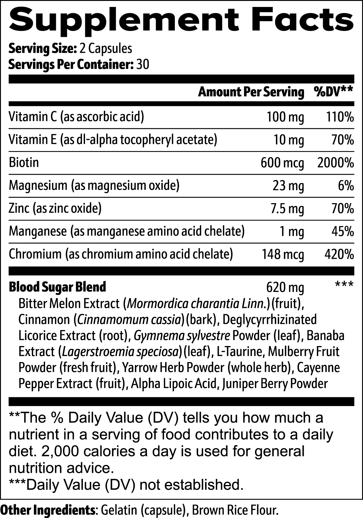 Normal Blood Sugar Support - AffinityCo