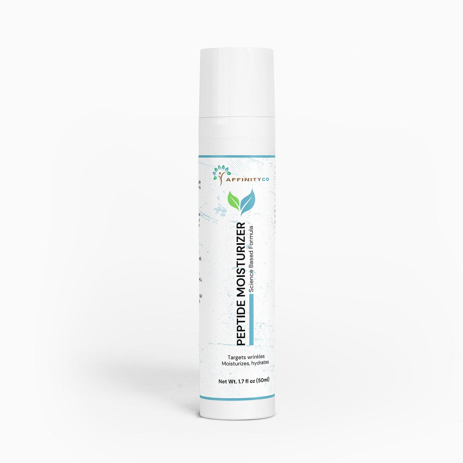 peptide moisturizer bottle