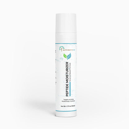 peptide moisturizer bottle