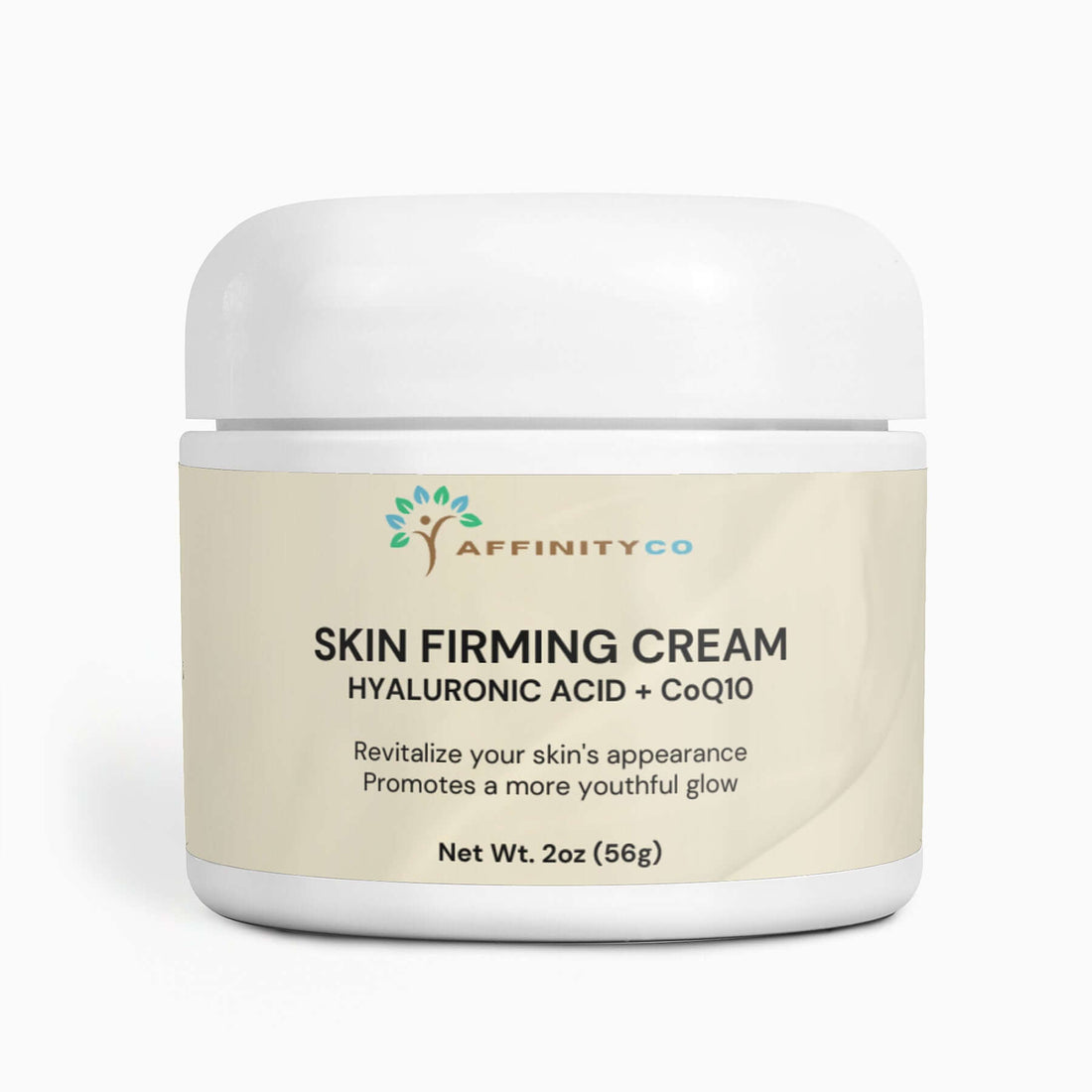 skin firming cream jar